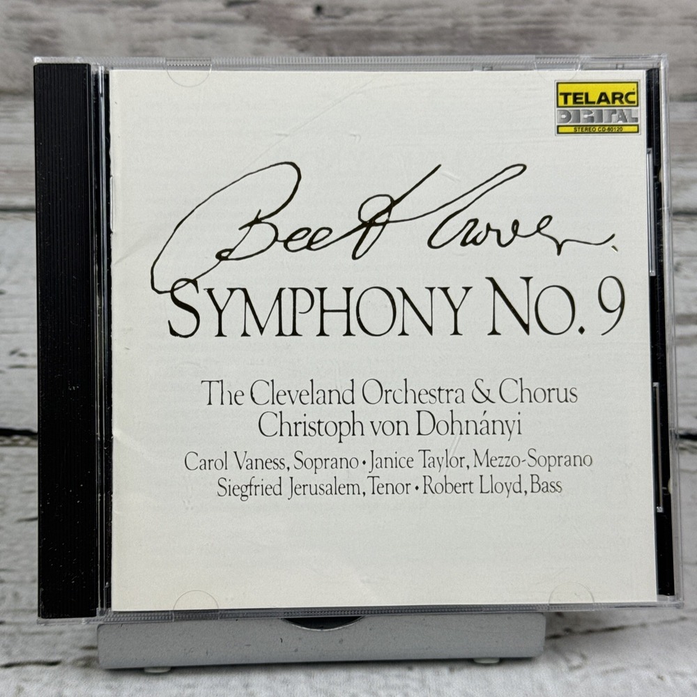 Ludwig van Beethoven : Symphony No. 9 (Dohnanyi, Cleveland Orchestra)‎ [CD 1985]
